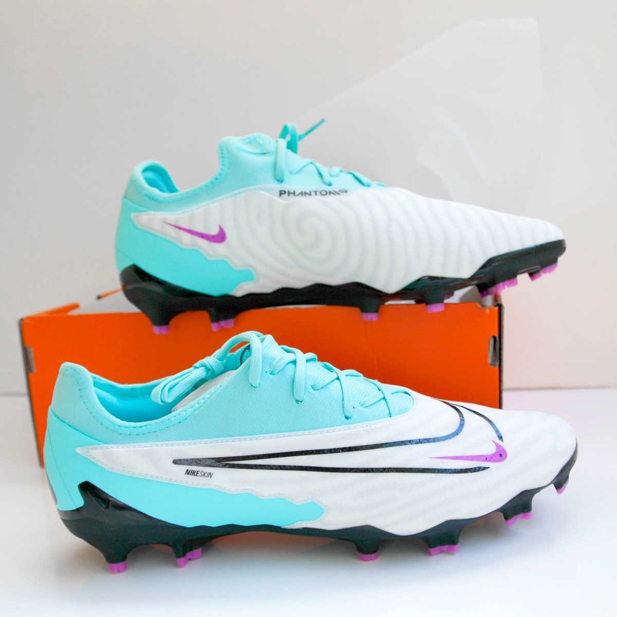 Nike Phantom GX Pro FG Men's Soccer Cleats Hyper Turquoise Size