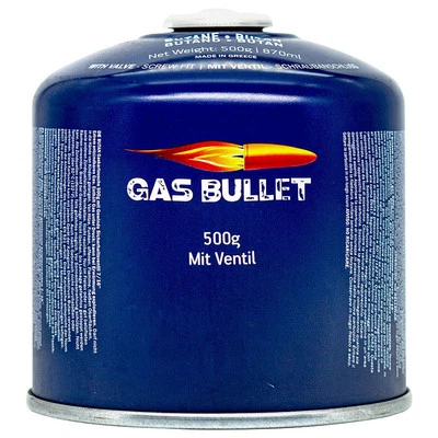 Gas Bullet Schraubkartusche blau 500 gr.
