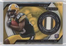 2013 Topps Strata Relics Gold Patch 23/90 Johnathan Franklin #SR-JF Patch s7f