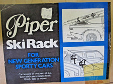 nos piper ski rack p31 1970s for sporty cars.