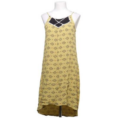 Sisley, Maxikleid, Größe: XXS, Beige/Mehrfarbig, Medaillon, Damen #FO2