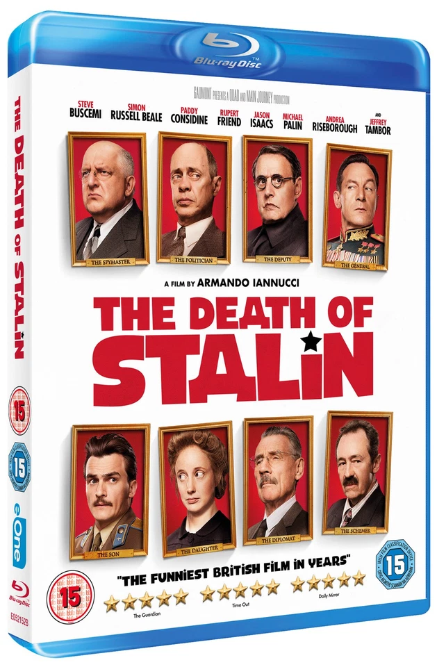 The Death of Stalin (Blu-ray) Rupert Friend Andrea Riseborough (UK IMPORT) - Image 2 of 2