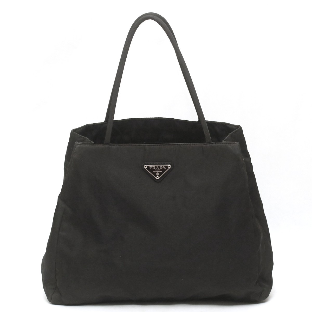 Prada Vintage 1998 NERO Black Nylon TESSUTO CITY B3864 Tote Bag