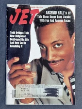 April 10, 1989 JET Magazine - Vtg. Back Issue -  Arsenio Hall Cover