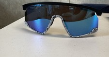 Oakley BXTR Sunglasses OO9280-0339 Matte Black Frame W/ PRIZM Sapphire Lens