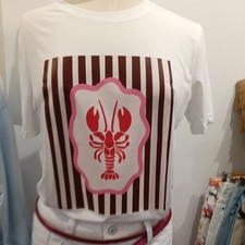 Camiseta Verano talla única S M L XL Cangrej...