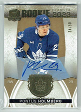 22-23 UD Upper Deck The Cup Rookie Class of 2023  Pontus Holmberg  /50  Auto