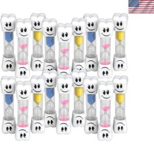 Smile Tooth 2 Minute Sand Timer Assorted Colors