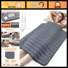 Extra Large Weighted Heating Pad 27"x35", Far Infrared, King Size, Pain Relief