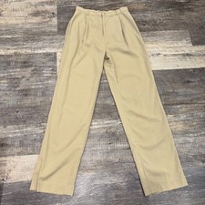 Vintage Ralph Lauren Black Label Pants Pleated Chinos Khakis Size 6 Women  s