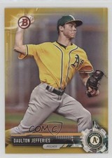 2017 Bowman Draft Gold 34/50 Daulton Jefferies #BD-123 09wc