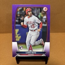 2023 Bowman - Livan Soto #46 Purple /250 (RC)