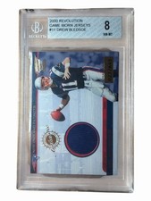 2000 Revolution Drew Bledsoe Jersey /645 BGS 8 Game Worn Patriots QB