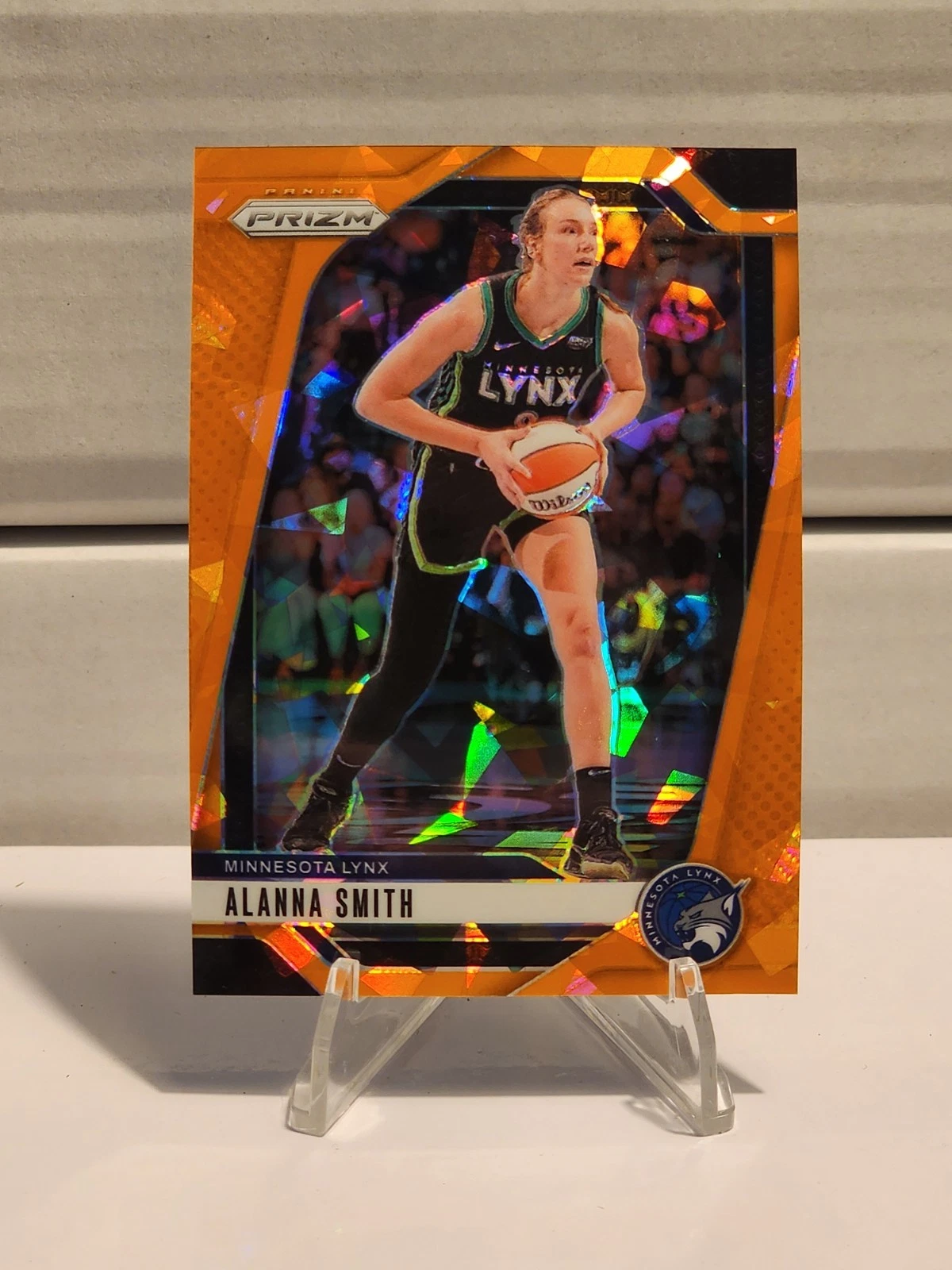 2024 Panini Prizm WNBA - Alanna Smith #111 Orange Ice Prizm