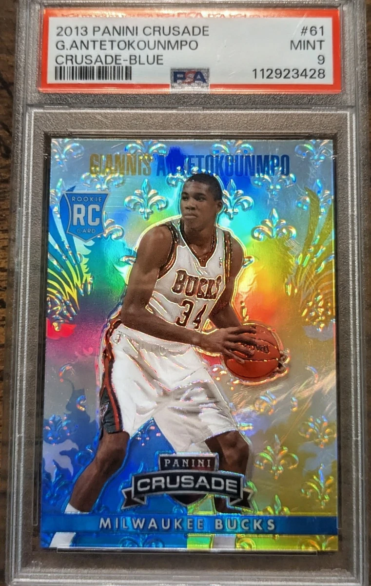 Giannis Antetokounmpo Basketball Grade 9 Rookie Sports Trading