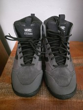 Vans Pewter Grey and Black Suede Boots Size 7...