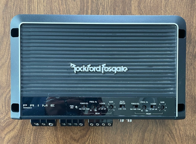 Rockford Fosgate Prime R250X4 Car Audio Amplifier, 250W 4-Channel