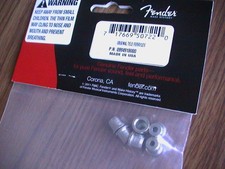 FENDER ORIGINAL TELECASTER FERRULES (6PCS) PN 099-4918-000 MADE IN USA!