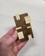 Compte points jeu bridge Marqueur ancien en bois