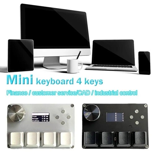 1* Rapid Trigger Game Programming Mechanical Keypad Knob Gaming Keyboard - Afbeelding 4 van 17