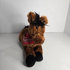 Animal Alley Gund Toys R Us Nutley Brown Horse Red Bandana Plush Stuffed Animal