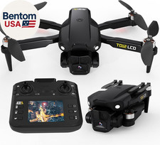 Brushless Motor Drone with LCD Screen Remote Control Drone for Beginners Drones