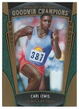 Carl Lewis 2015 Upper Deck Goodwin Champions #89 Track and Field Baseball Card