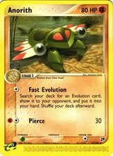 Pokémon TCG Anorith 27/100 EX Sandstorm Regular Common VLP on eBay