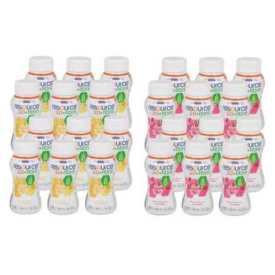 Resource 2.0 fibre MIX 12x200ml Vanille + 12x200ml Erdbeere (14,77 EUR/l)