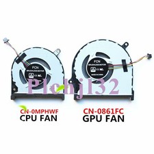 1pcs for DELL Ling Yue 7000 Insprion15-7590 7591 P83F A Pair Fan 0MPHWF 0861FC