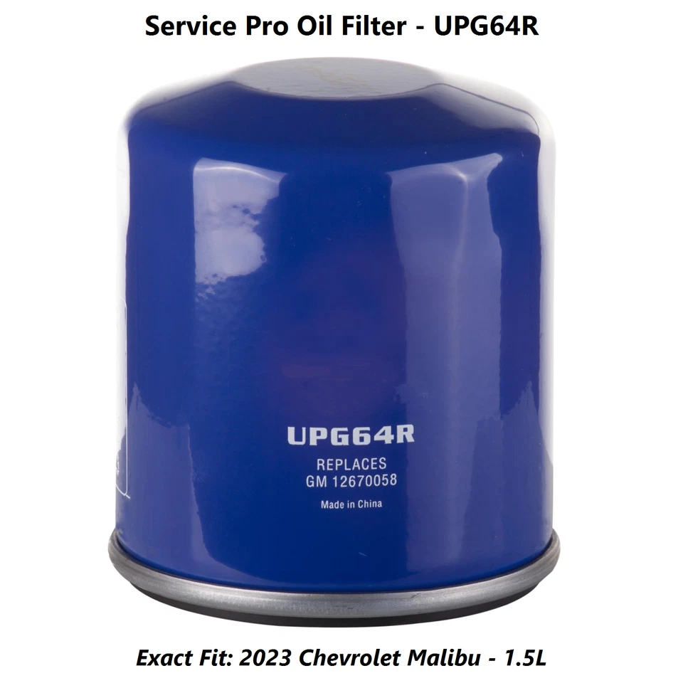 2023 Chevrolet Malibu 1.5L Complete Air, Oil & Cabin Filter Kit (0W-20) - Image 3 of 4