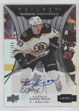 2019 Trilogy Rookie Premieres Level 1 Silver Foil /399 Karson Kuhlman Auto 2d8