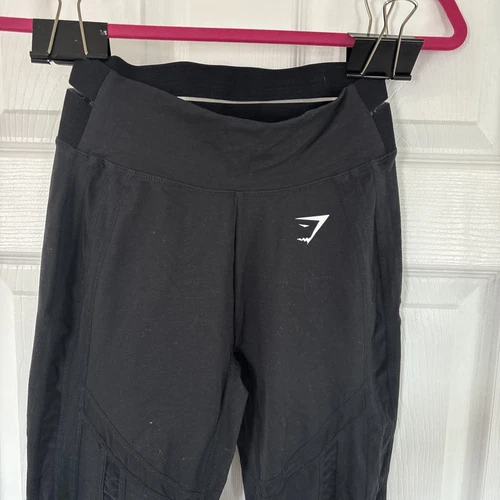 GYMSHARK Women’s Black Legging Size M