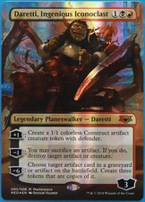 Daretti, Ingenious Iconoclast (FULL-ART) FOIL Mythic Edition NM (500156)