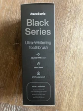 AquaSonic Black Series Ultra Whitening Electric Toothbrush New Unopened