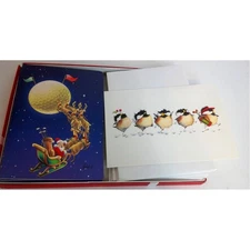 Vintage US Golf Association Christmas Cards Juan Vela Valerie Pfeiffer Set of 18