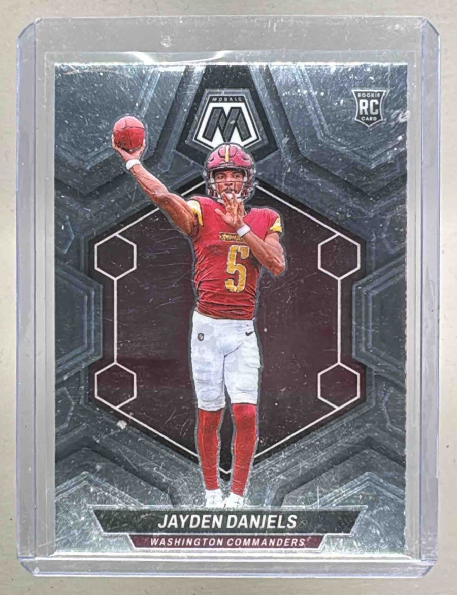 Jayden Daniels 2024 Panini Mosaic #302 Rookie RC