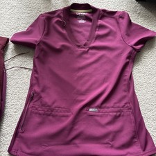 Landau Women's Scrub Top Size Small