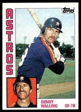1984 Topps Denny Walling Houston Astros #36