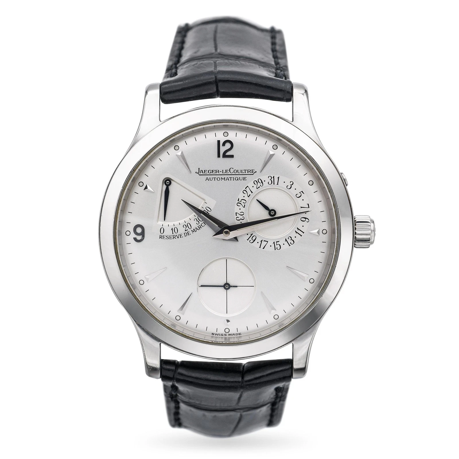 Jaeger LeCoultre — Jaeger-LeCoultre Master Reserve de Marche Stainless Steel Automatic Men's Watch