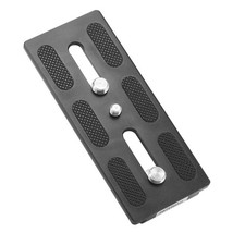 120mm Quick Release Plate, Universal Arca-Swiss, 1/4, 3/8 Screw, Tripod Head