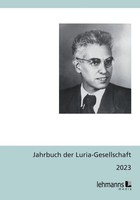 Jahrbuch Der Luria-Gesellschaft 2023 | Willehad Lanwer | Deutsch | Taschenbuch