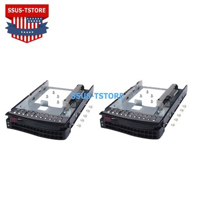 2x Supermicro Gen5.5 3.5'' to 2.5''SFF Tool-Less Hard Drive Bracket Caddy