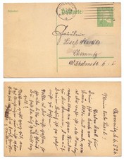 135396 - Entero P 204 - Postal - Chemnitz 7.5.1926