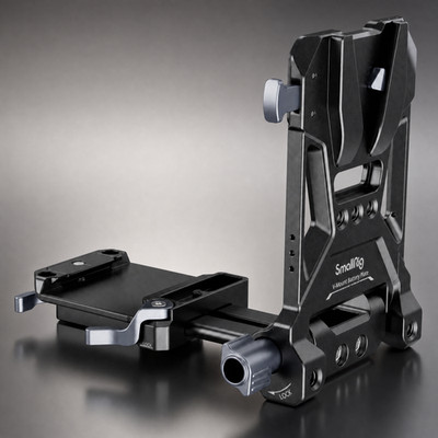 SMALLRIG 4064B Akkuplatte V-Mount Arca-Swiss faltbar 230 g Kamerazubehör NEU OVP