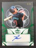 2024 Leaf Trinity RYAN WALDSCHMIDT Clear Auto! Green Parallel #'d /25!