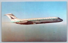 Vintage North Central Airlines Douglas DC-9 Postcard 1967 Aircraft