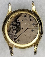 C1501 mens Mentor Sub Hand Vintage 7J Manual Wind Movement Old Watch Parts lot