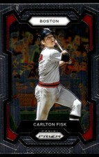 Carlton Fisk 2024 Panini Prizm #233 Red Sox MLB READ FREE SHIPPING AutographDen