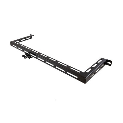 NavePoint 19'' Horizontal Mount Lacing Bar 6 Inch Depth, 5-Pack, Steel Cable